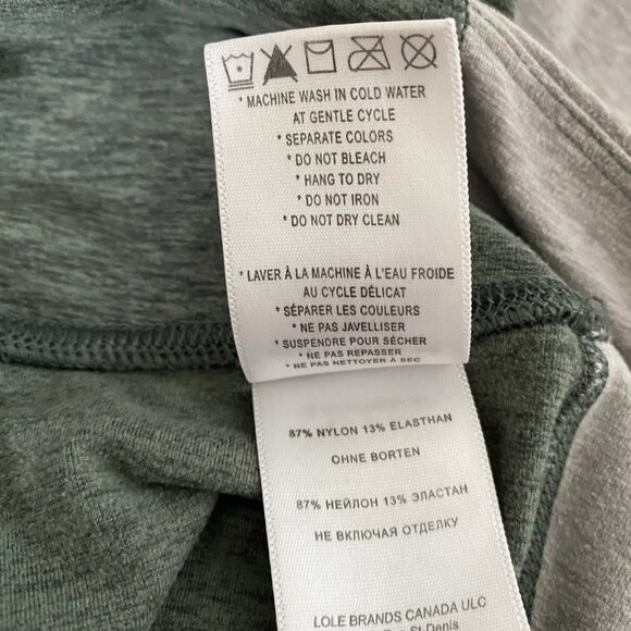 Lole high-waisted half-moon leggings - super soft and stretchy - Picture 7 of 9